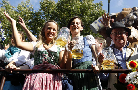 le hoi bia duc 2 - Lễ hội bia tưng bừng ở Đức