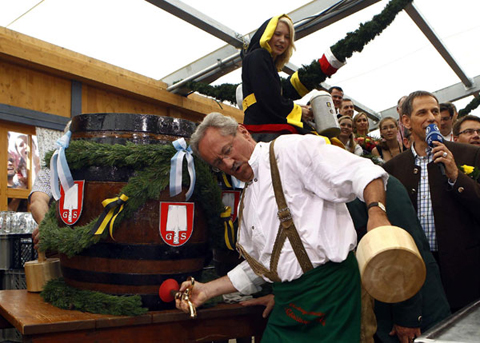 le hoi bia duc 3 - Lễ hội bia tưng bừng ở Đức