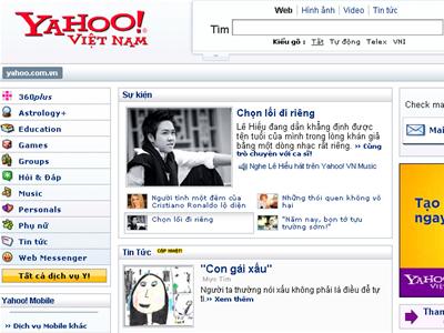 yahoo - 6 c&aacute;ch tiếp thị trong Yahoo!