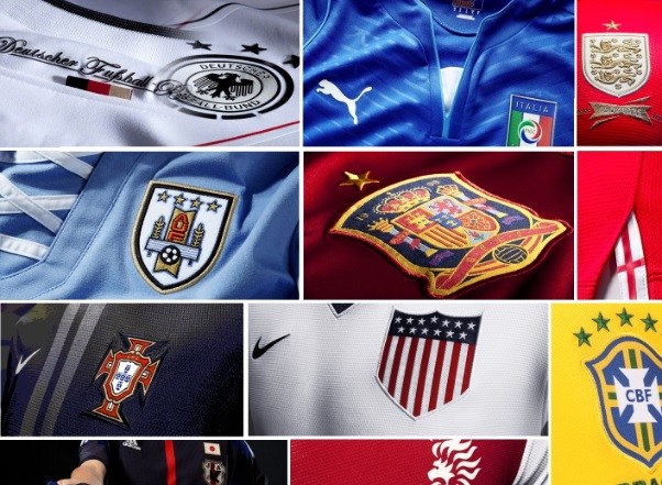 Rò rỉ mẫu áo đội tuyển bóng đá quốc gia World Cup 2014