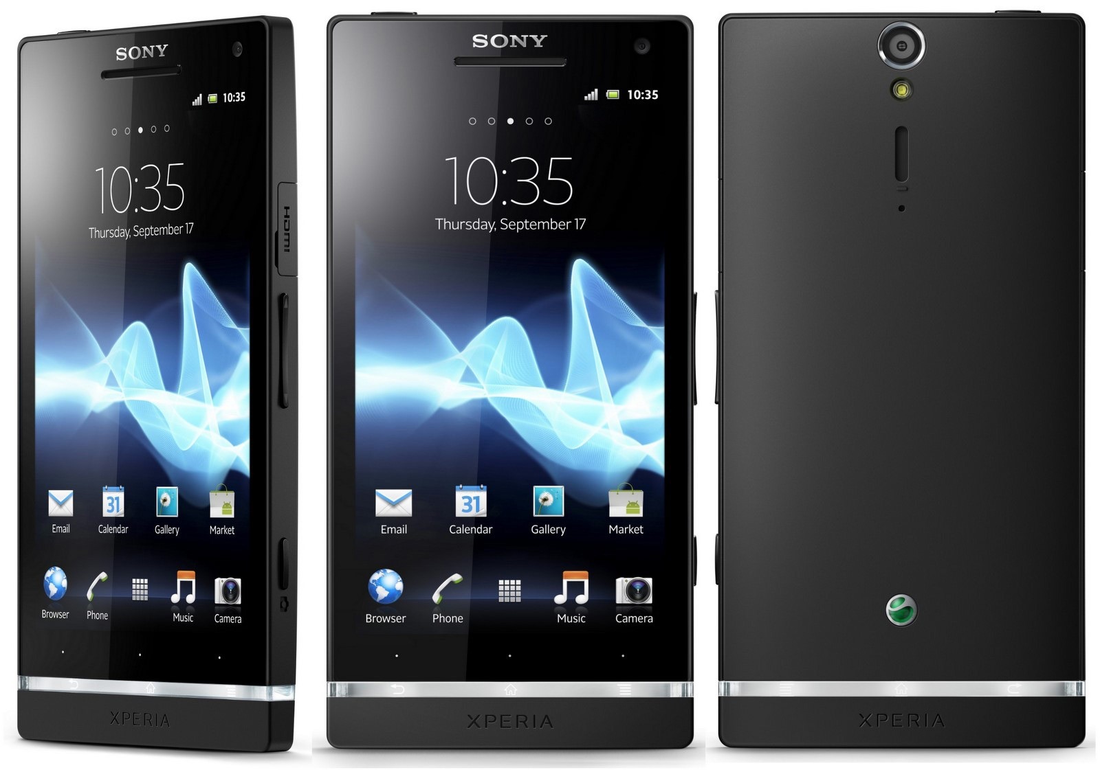 XPERIA S - Top 5 smartphone đẹp nhất năm 2012