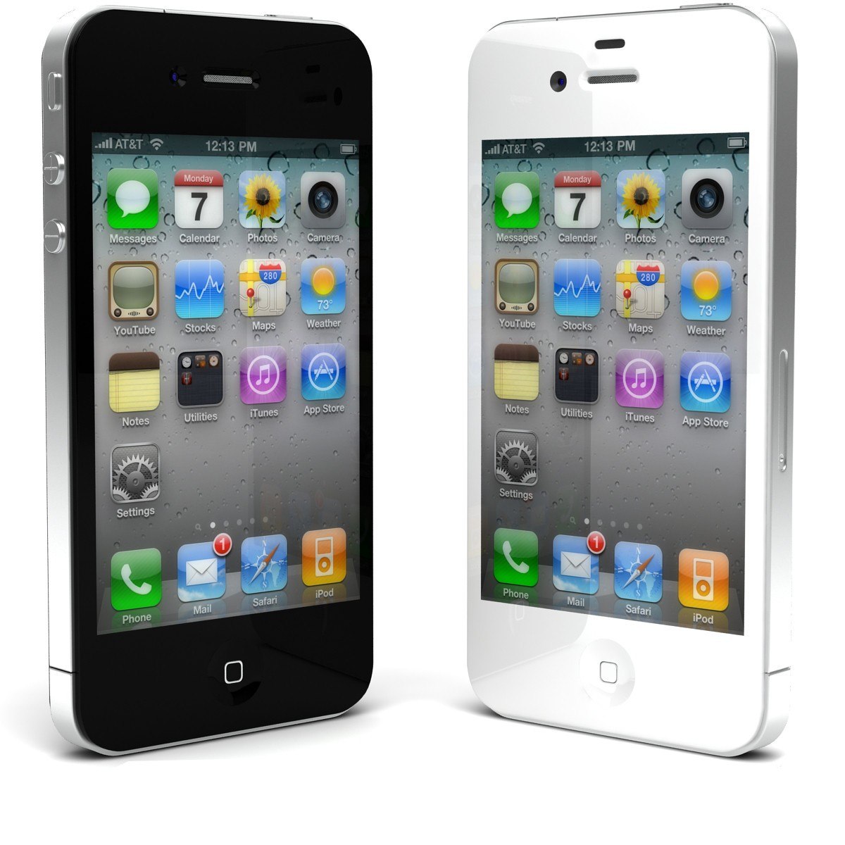 ip 4 black white - iPhone 4S 16GB quốc tế màu trắng