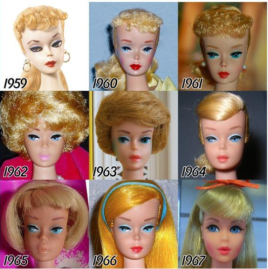 1 9297 1439286833 - Quá trình phát triển của búp bê Barbie