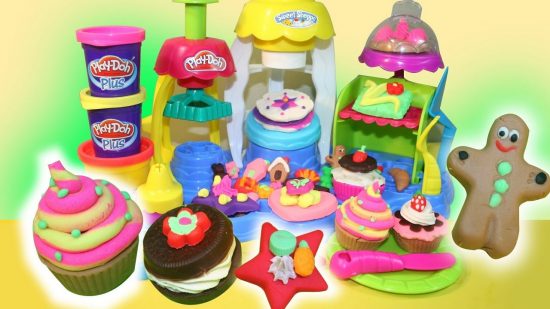 dat nan Play Doh duoc lam tu nguyen lieu tu nhien 550x309 - Tất tần tật những điều cần biết về đất nặn Play-Doh