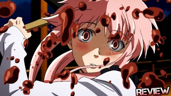 Future Diary 550x309 - Top 10 Anime kinh dị hay khiến bạn khóc thét vì sợ