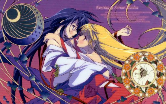 Kannazuki No Miko 550x344 - Top 10 anime Shoujo AI đáng xem nhất mọi thời đại