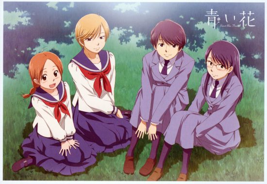 Sweet Blue Flowers 550x380 - Top 10 anime Shoujo AI đáng xem nhất mọi thời đại