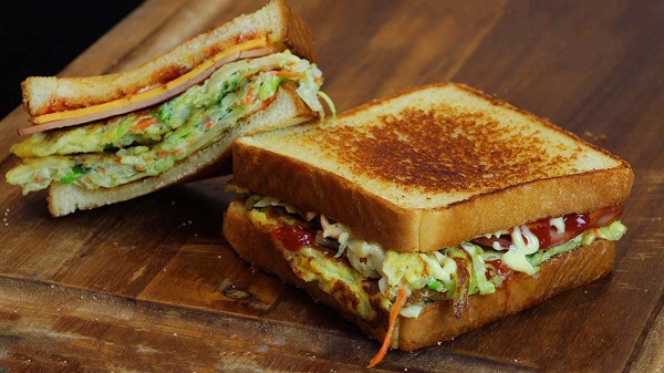 hinh 16 mon sandwich han quoc - Top 17 món ăn Hàn Quốc dân việt nam hay ăn dễ làm tại nhà